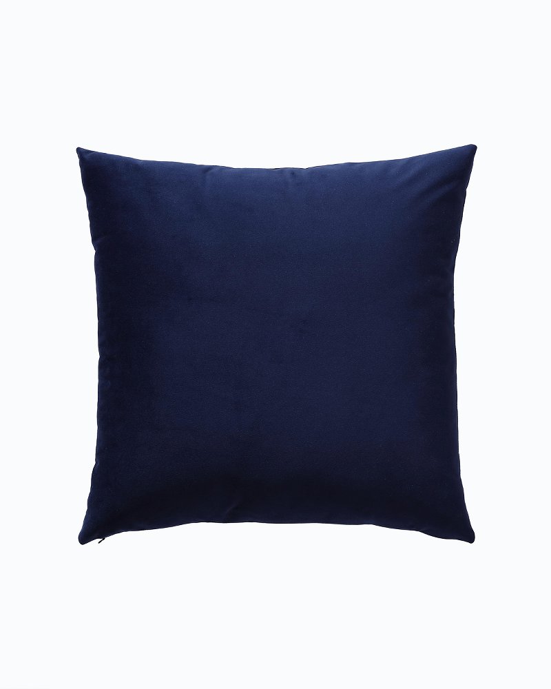 Tommy Bahama Holiday Retriever Velvet Decorative Pillow