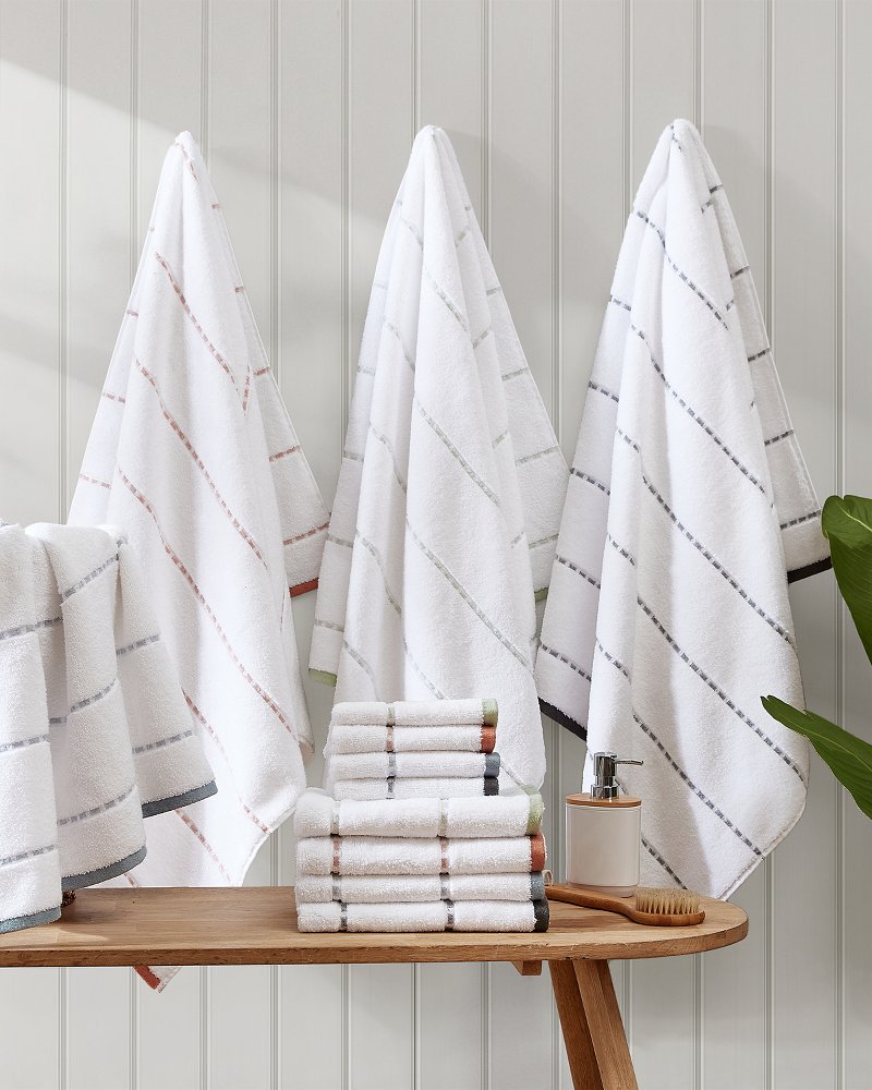 Tommy Bahama Ridley Grey 3-Piece Towel Set