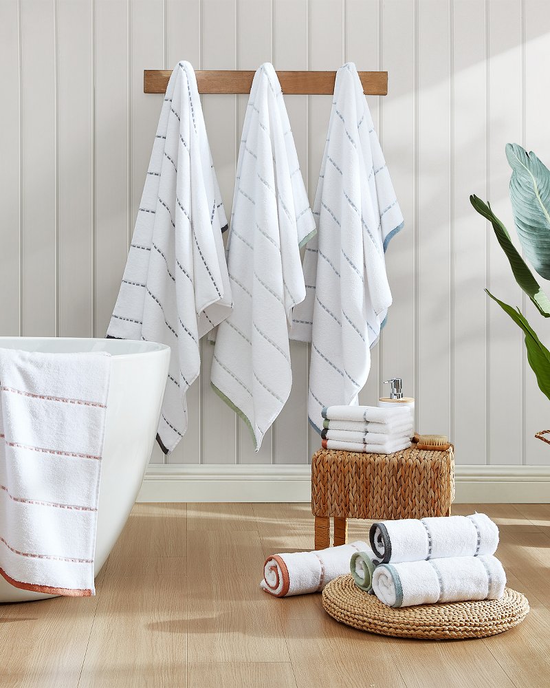 Tommy Bahama Ridley Grey 3-Piece Towel Set