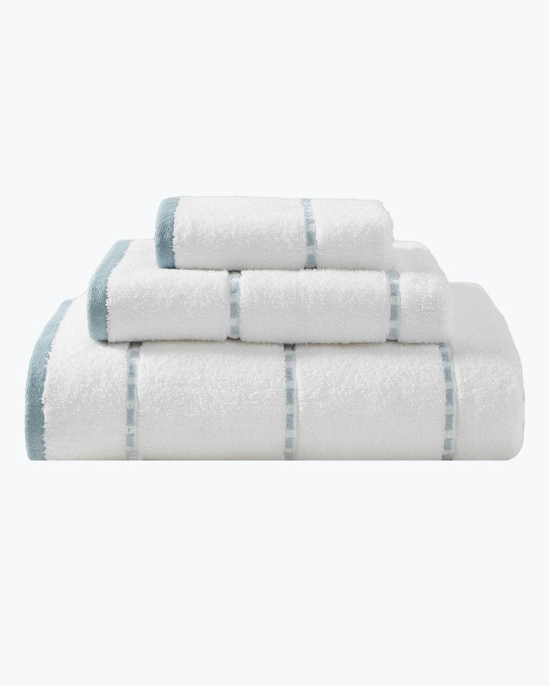 Tommy Bahama Ridley Blue 3-Piece Towel Set