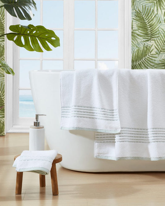 Tommy Bahama Cliff Side Green 3-Piece Towel Set