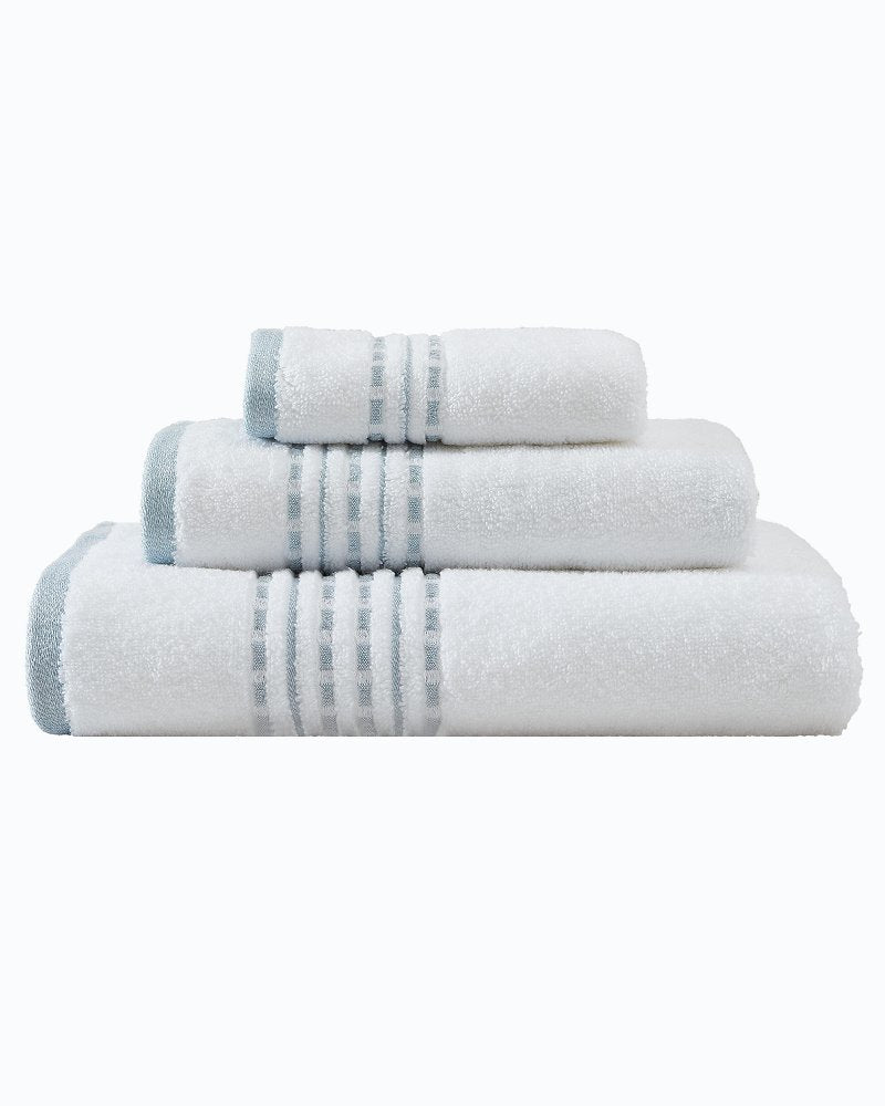 Tommy Bahama Cliff Side Blue 3-Piece Towel Set