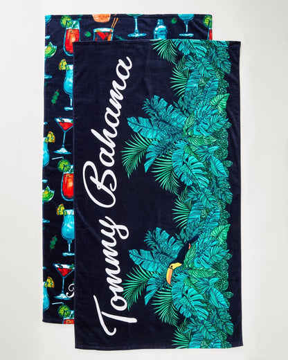 Tommy Bahama All Nighter & Baja Who Can Toucan Beach Towels — Set of 2