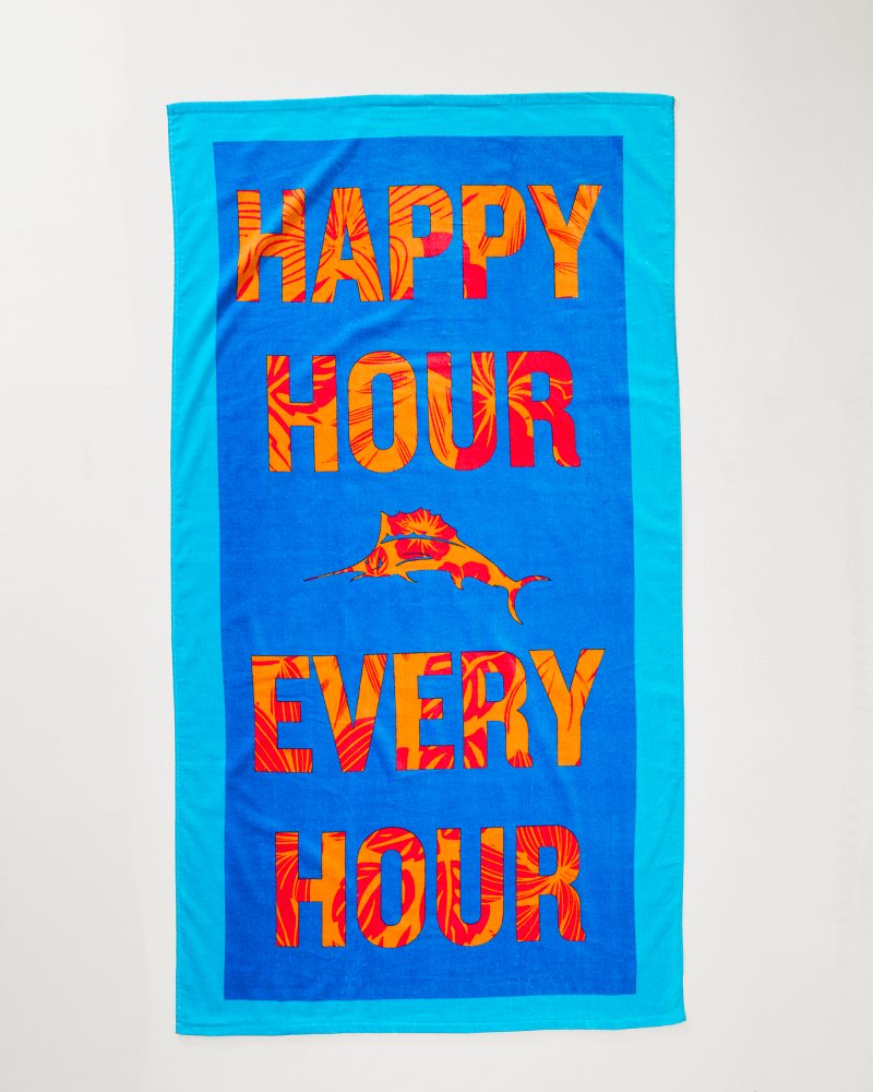 Tommy Bahama Cape Coral & Happy Hour Beach Towels — Set of 2