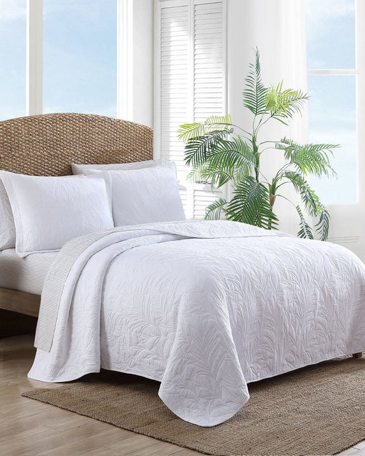 Tommy Bahama Solid Costa Sera Twin Quilt