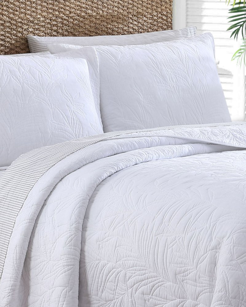 Tommy Bahama Solid Costa Sera Twin Quilt