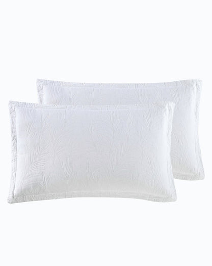 Tommy Bahama Solid Costa Sera 2-Piece Standard Quilted Sham Set