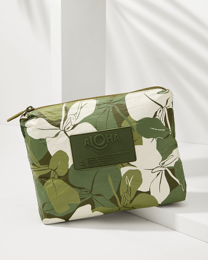 Tommy Bahama Aloha Collection Ginger Camo Small Pouch