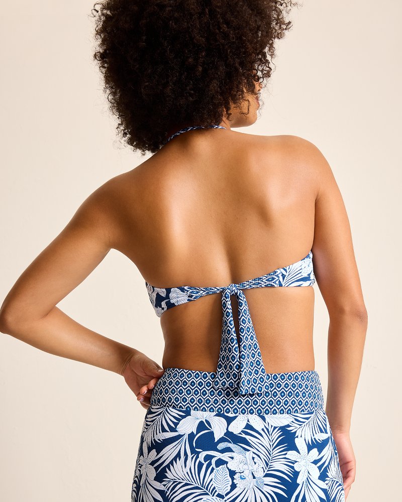 Tommy Bahama Island Cays Blooms Bandeau Bikini Top