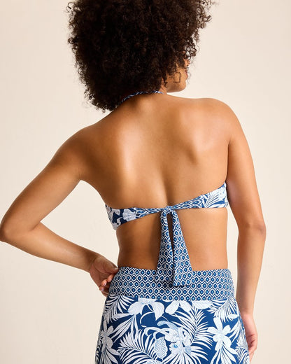 Tommy Bahama Island Cays Blooms Bandeau Bikini Top
