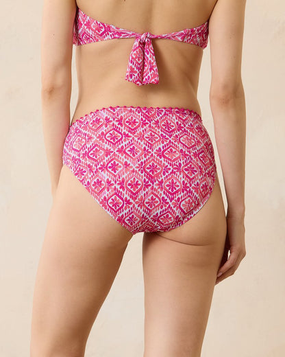 Tommy Bahama Island Cays Shell Beach High-Waist Bikini Bottoms