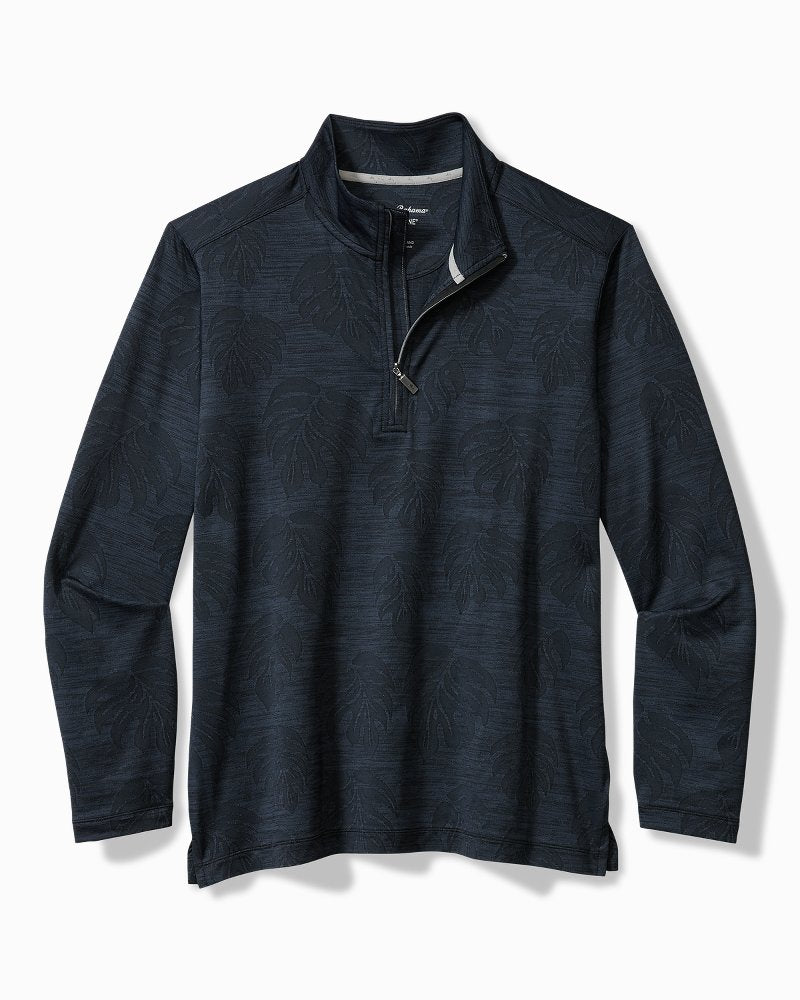 Tommy Bahama Monstera Fade IslandZone® Half-Zip Sweatshirt