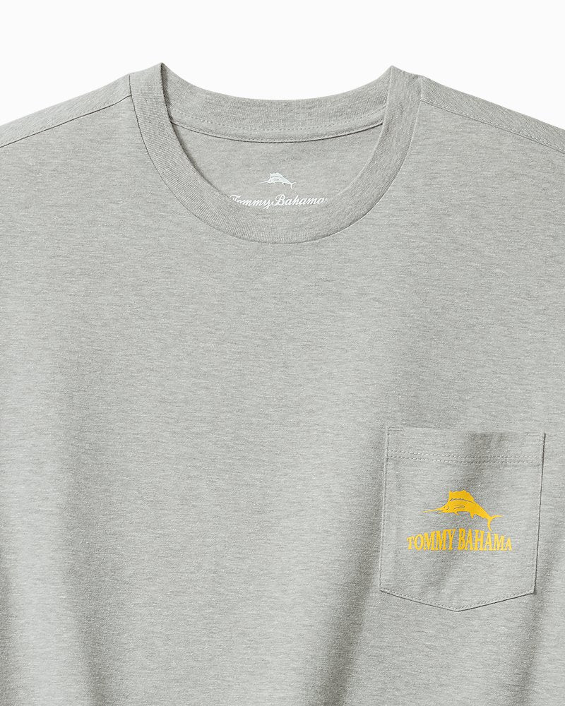 Tommy Bahama Old Dogs, Cue Tricks Graphic Pocket T-Shirt