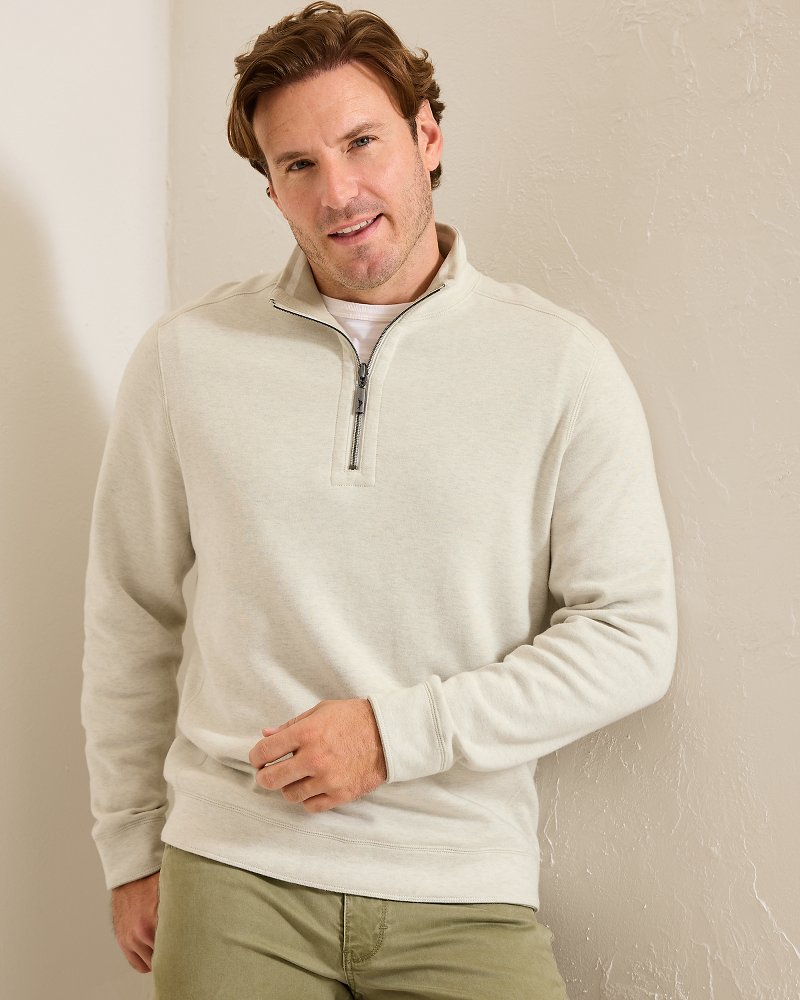 Tommy Bahama Flip Coast Reversible Half-Zip Sweatshirt