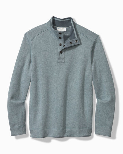 Tommy Bahama Flip Coast Reversible Snap Mock Sweatshirt