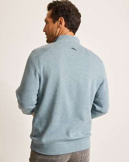 Tommy Bahama Flip Coast Reversible Snap Mock Sweatshirt