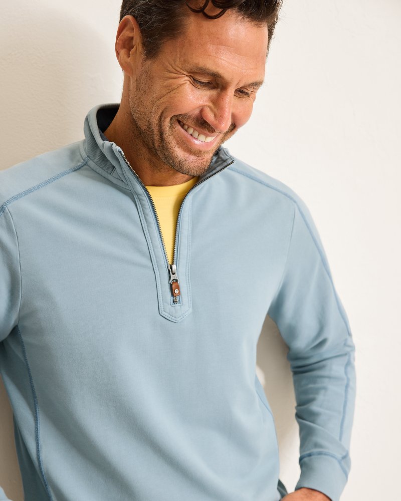 Tommy Bahama Ben & Terry Half-Zip Sweatshirt