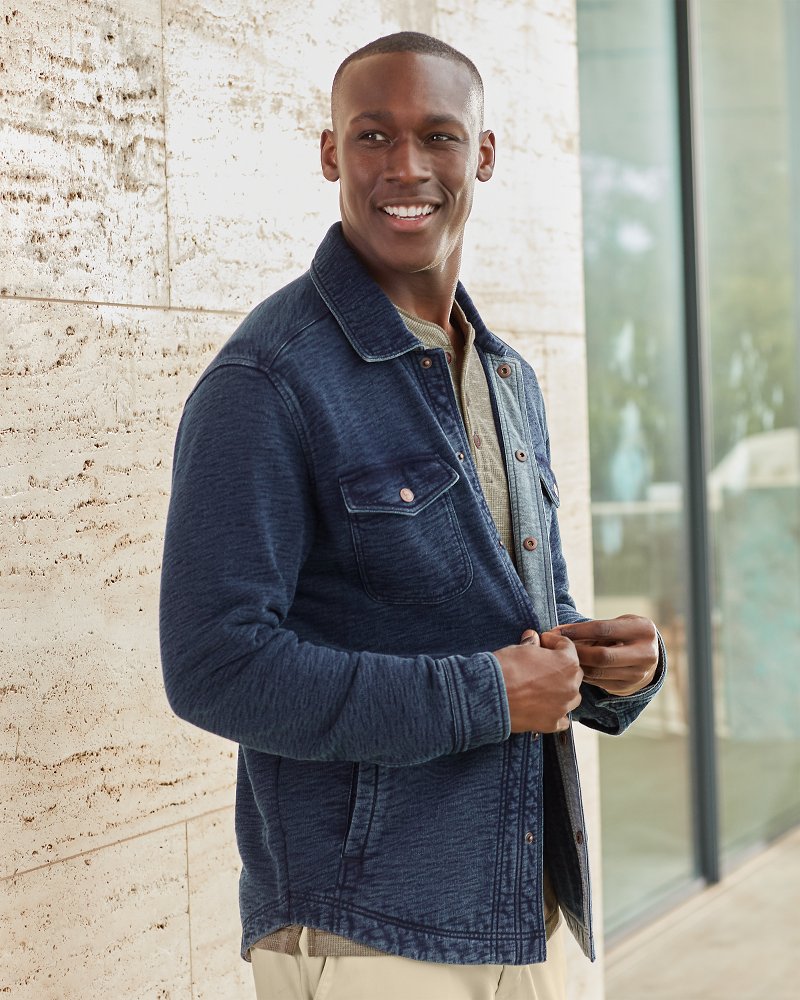 Tommy Bahama Indigo Paradise CPO Shirt Jacket