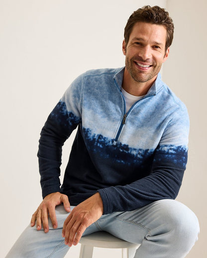 Tommy Bahama Azul Tides Ombré Half-Zip Sweatshirt