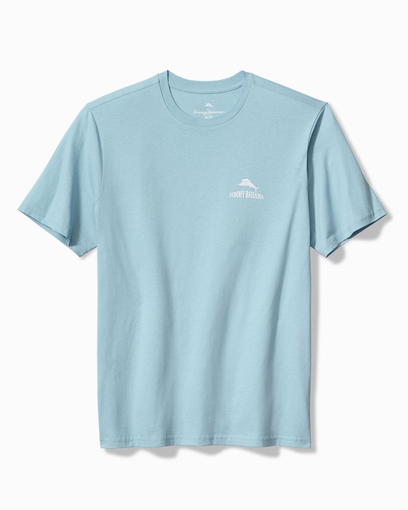 Tommy Bahama Shark Dressed Man Graphic T-Shirt