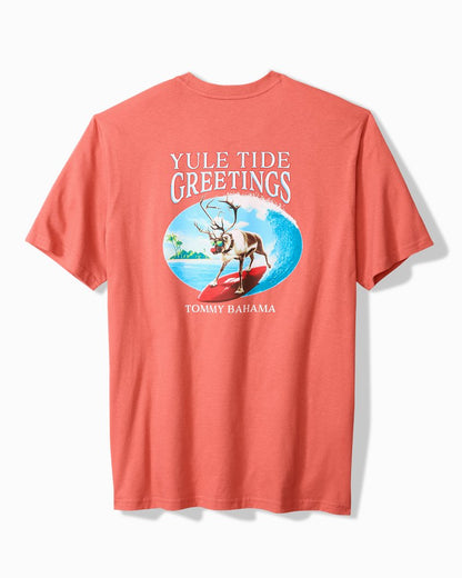 Tommy Bahama Yule Tide Greetings Graphic T-Shirt