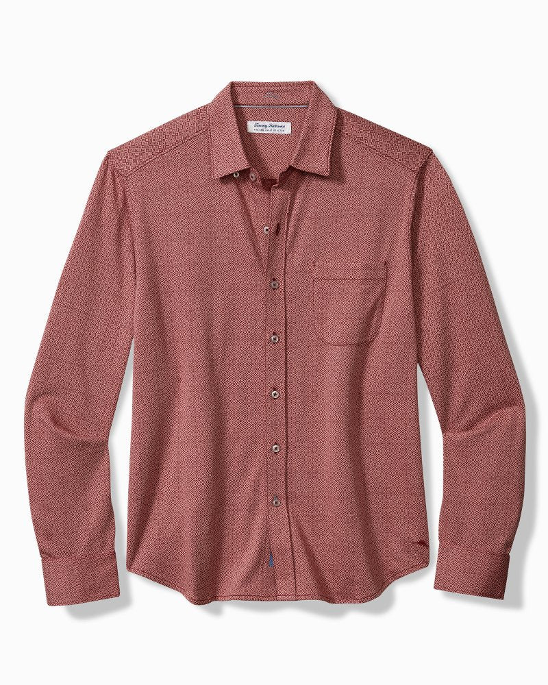 Tommy Bahama San Lucio Diamond Isles Knit Stretch Shirt