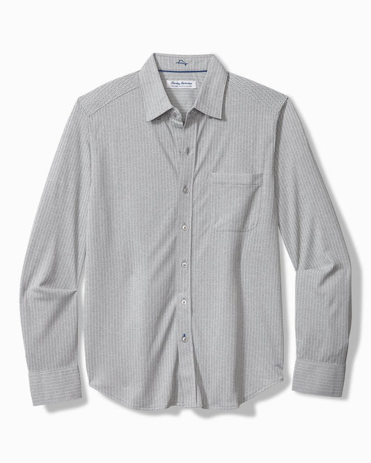 Tommy Bahama San Lucio Studio Stripe Knit Stretch Shirt