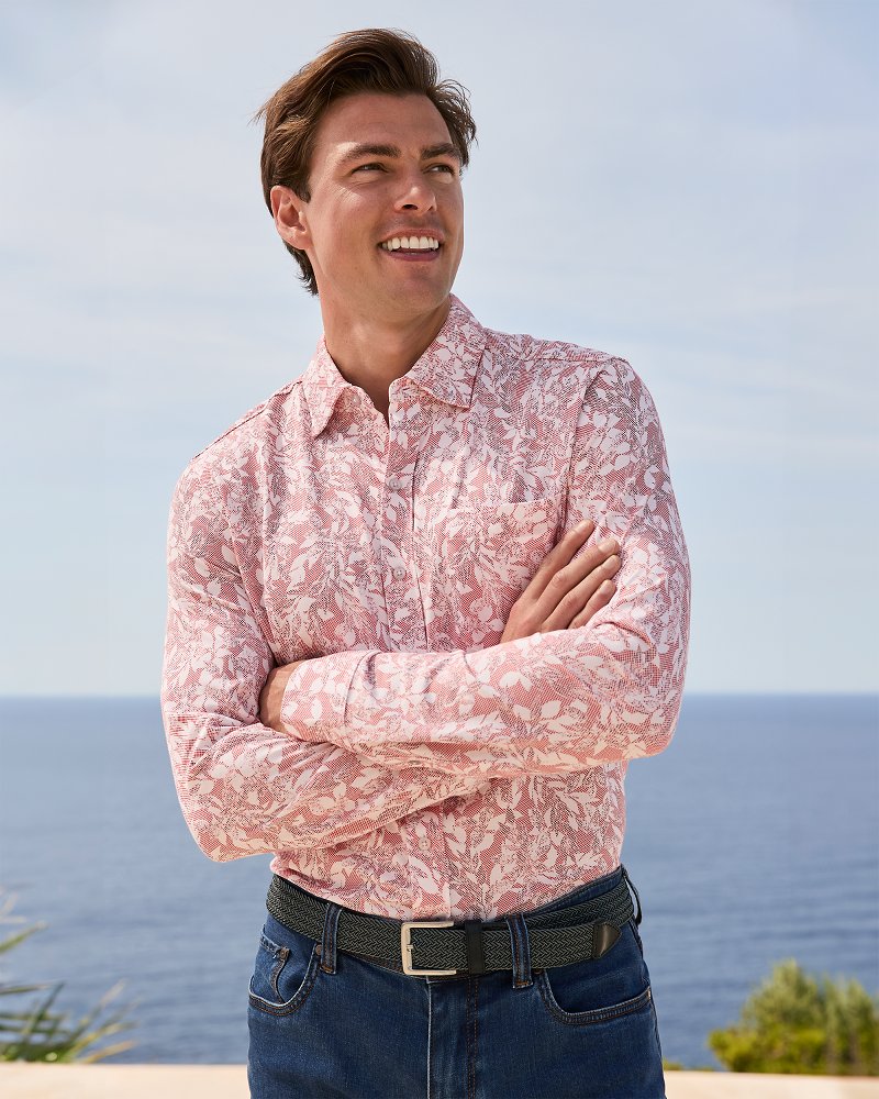Tommy Bahama San Lucio Casa Vines Knit Stretch Shirt