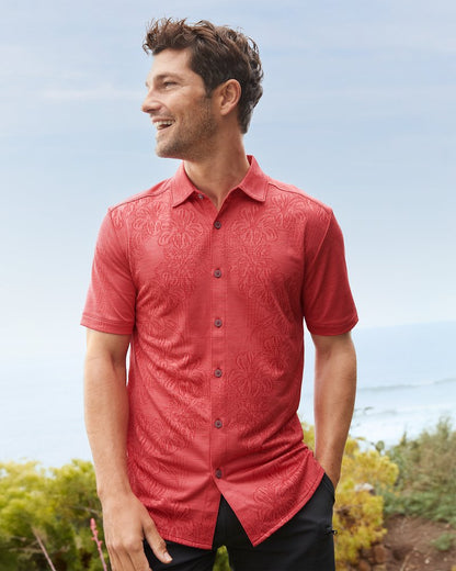 Tommy Bahama Palm Coast Cascade Vines IslandZone® Knit Shirt