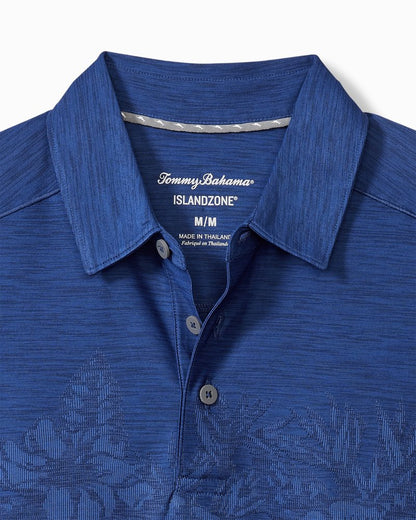 Tommy Bahama Palm Coast Hibiscus Border IslandZone® Polo
