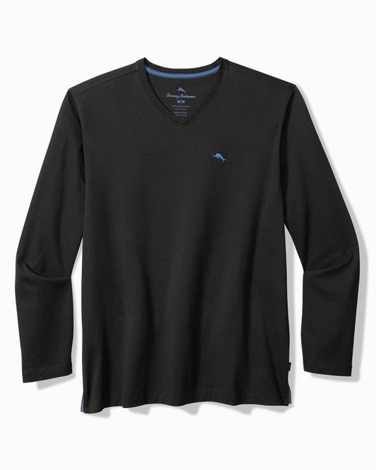 Tommy Bahama Bali Skyline Long-Sleeve V-Neck T-Shirt