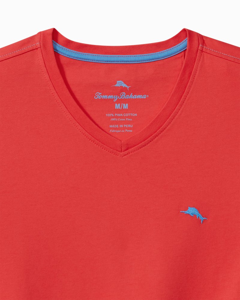 Tommy Bahama Bali Skyline Long-Sleeve V-Neck T-Shirt
