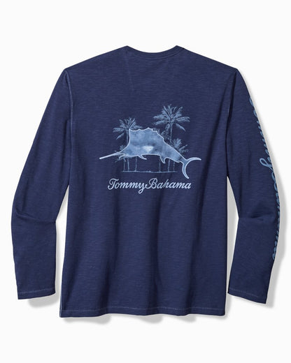 Tommy Bahama Azul Palms Long-Sleeve Lux T-Shirt