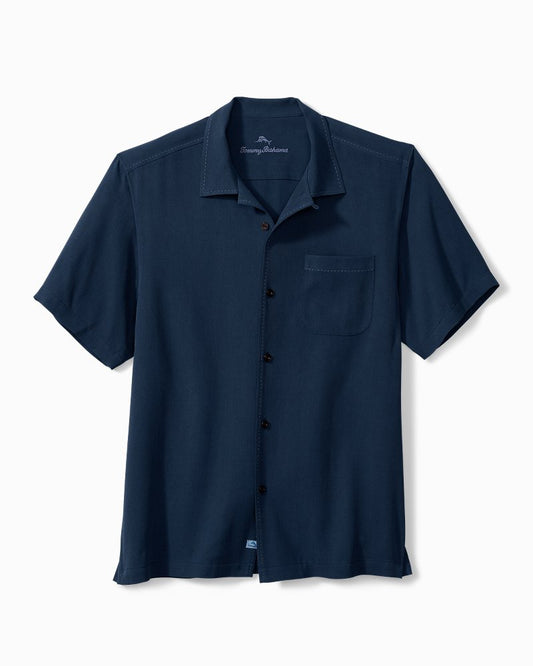 Tommy Bahama Hawaiian Herringbone Camp Shirt
