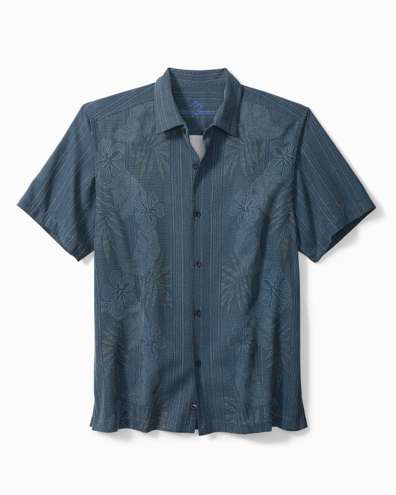 Tommy Bahama Bali Border Silk Camp Shirt