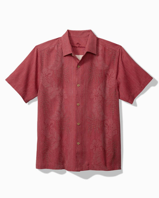 Tommy Bahama Bali Border Silk Camp Shirt