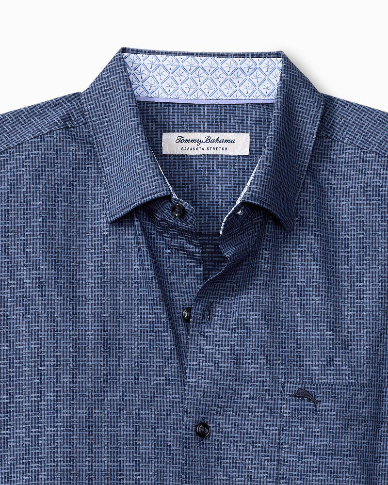Tommy Bahama Sarasota Stretch Ventura Isles IslandZone® Stripe Shirt