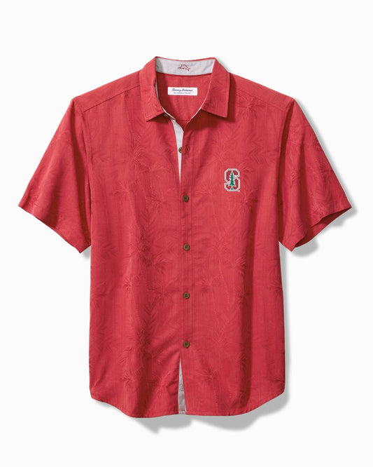 Tommy Bahama Collegiate Coconut Point Palm Vista IslandZone® Camp Shirt