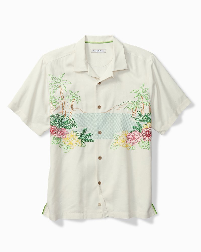 Tommy Bahama Bloom With a View Silk Camp Shirt