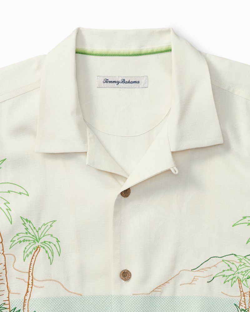 Tommy Bahama Bloom With a View Silk Camp Shirt