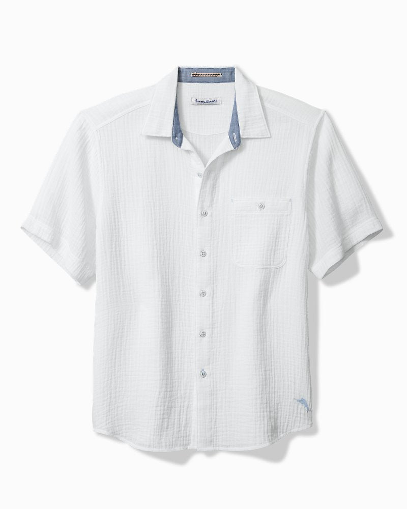 Tommy Bahama Beachside Cotton Cruiser Short-Sleeve Shirt