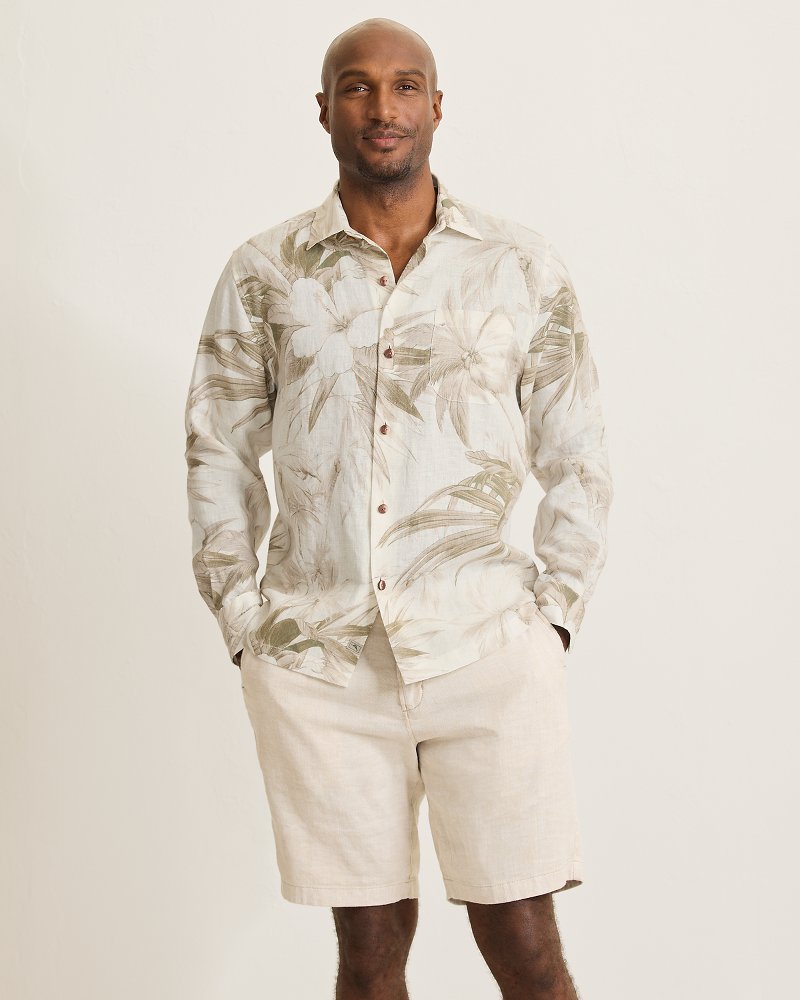 Tommy Bahama Flora Oasis Long-Sleeve Linen Shirt