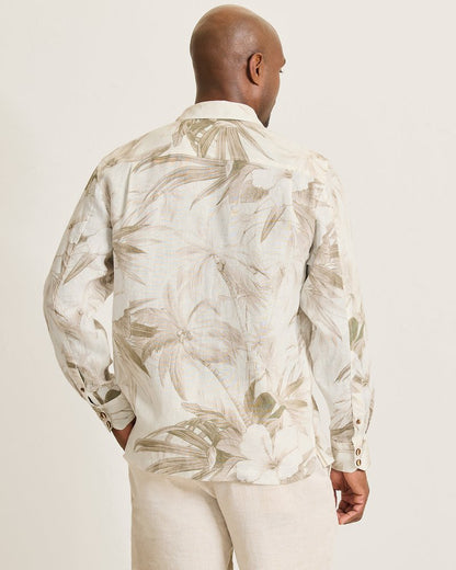 Tommy Bahama Flora Oasis Long-Sleeve Linen Shirt