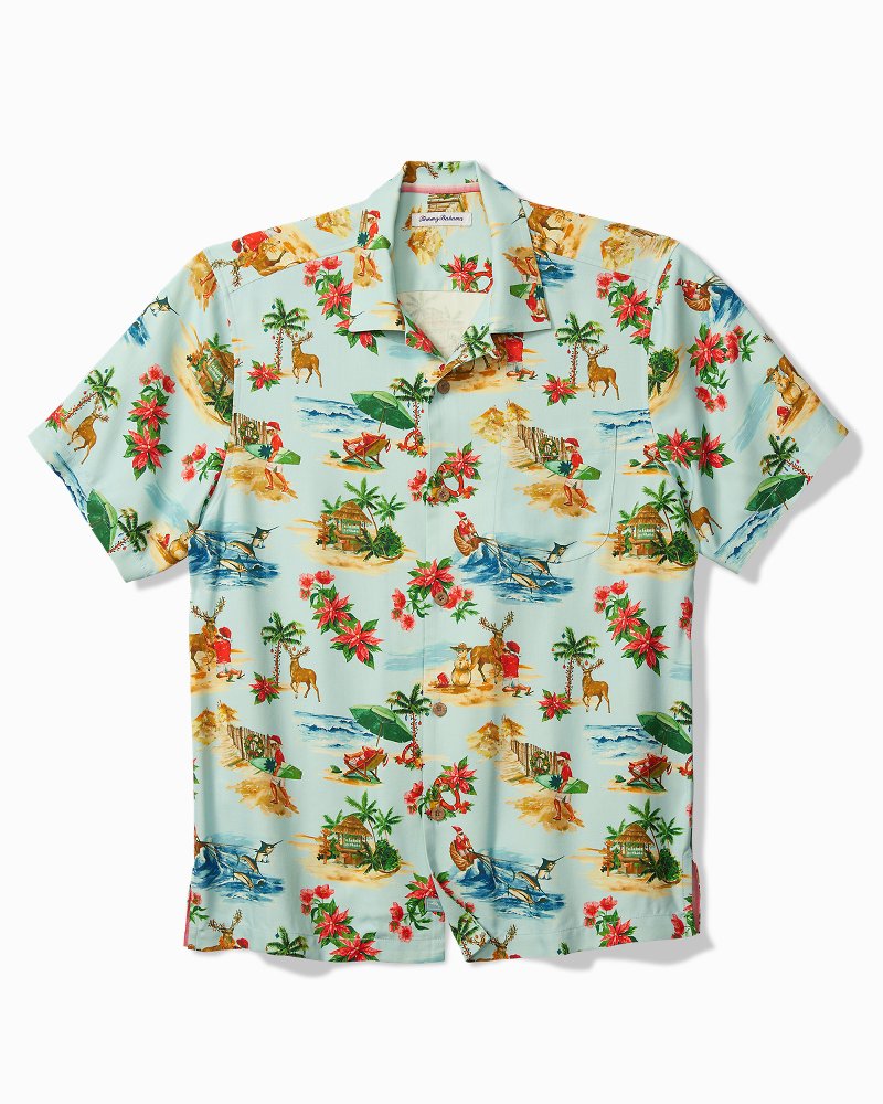 Tommy Bahama Santa Shores Silk Camp Shirt