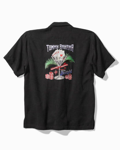 Tommy Bahama Drinking Doubles Silk Camp Shirt