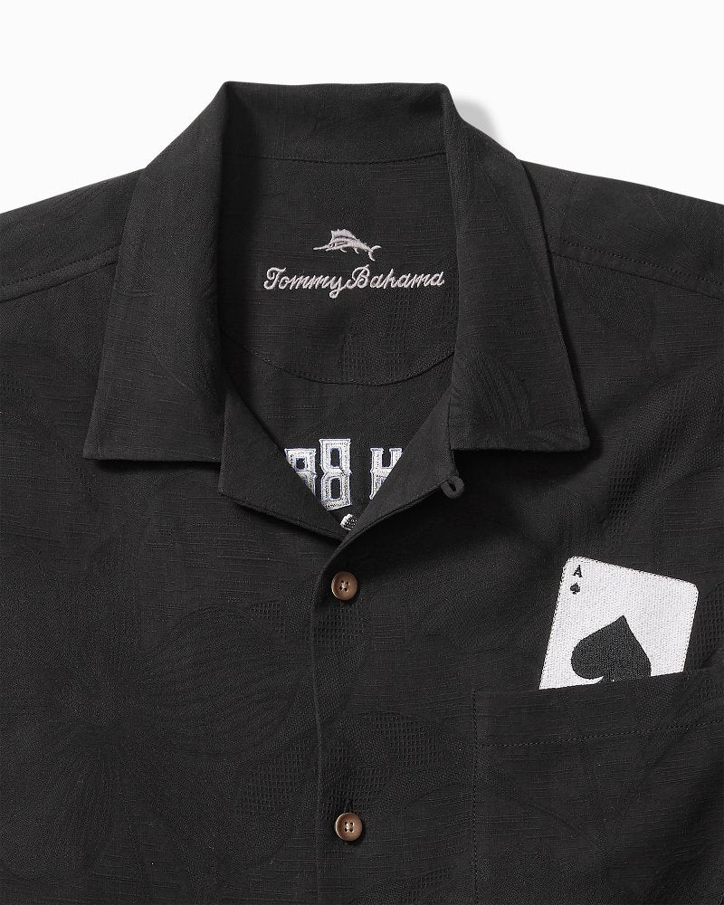 Tommy Bahama Drinking Doubles Silk Camp Shirt