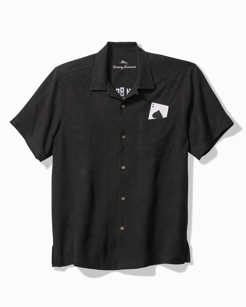 Tommy Bahama Drinking Doubles Silk Camp Shirt