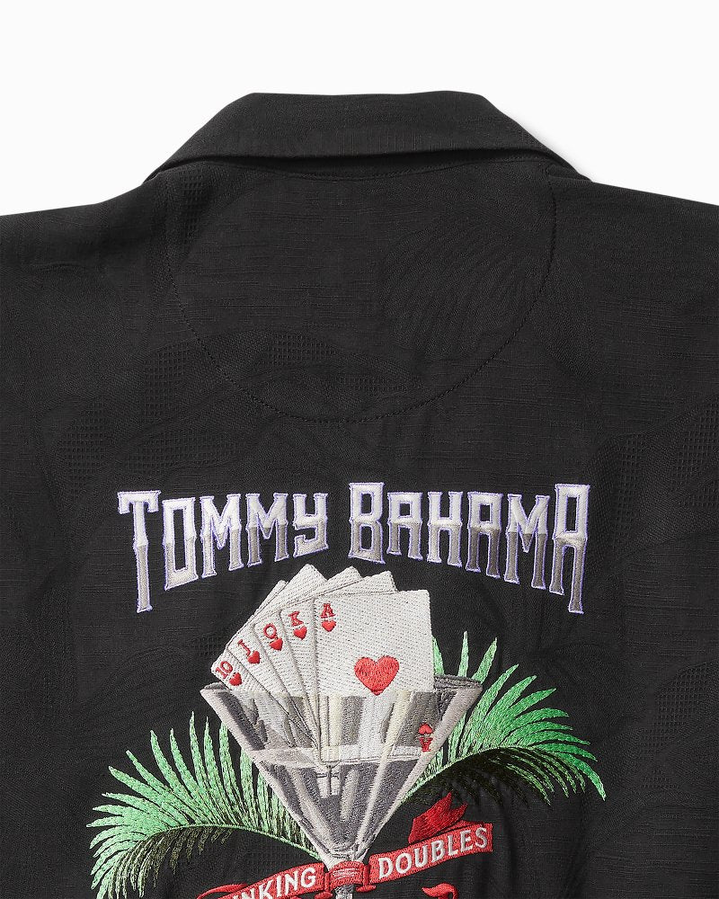 Tommy Bahama Drinking Doubles Silk Camp Shirt