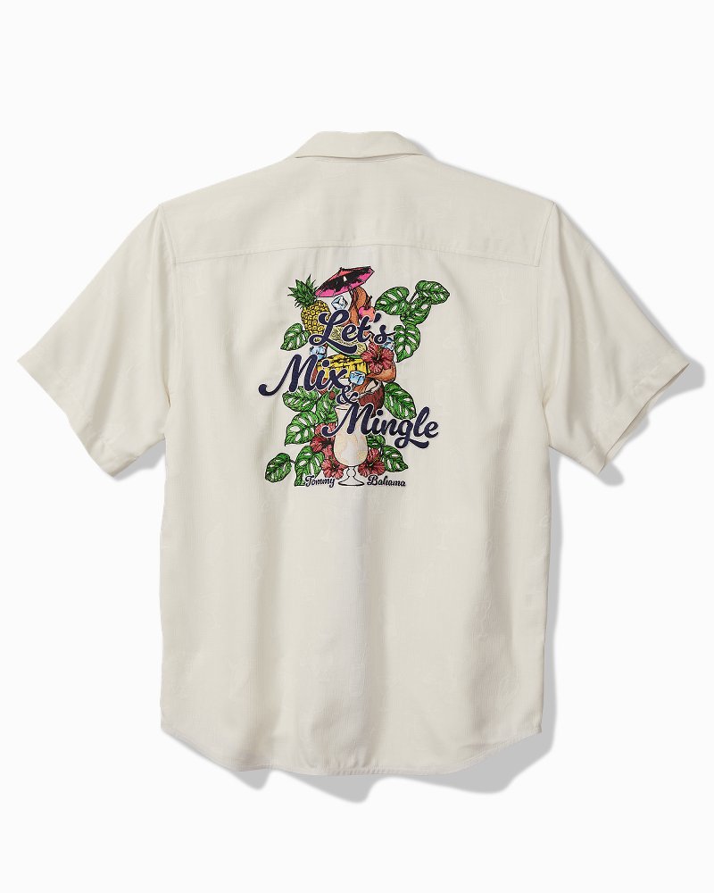 Tommy Bahama Let's Mix & Mingle Silk Camp Shirt