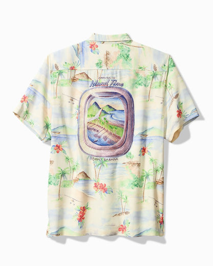 Tommy Bahama Collector's Series '24 Arriving in Island Time Silk Camp Shirt